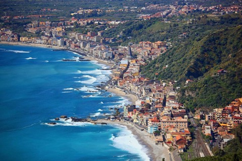 View of Giardini-Naxos