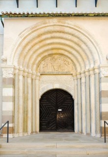 Romanesque main portal