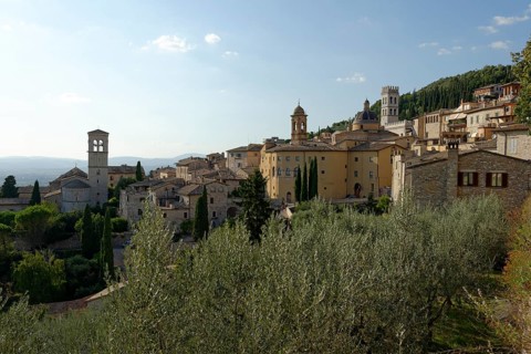 View from the Piazza Santa Chiara