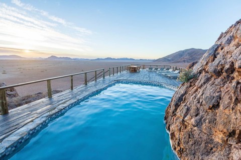 Pool on the mountain