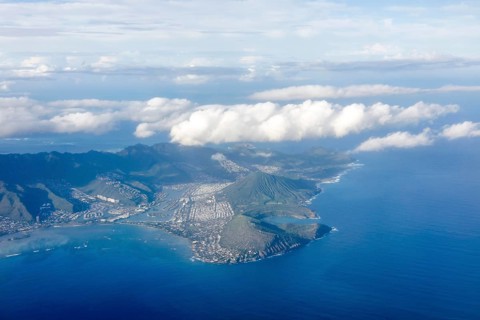 Hanauma Bay and Hanauma Crater