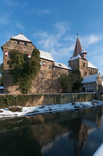 Wenzel Castle in winter