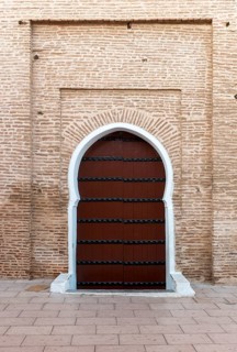 Ornate door at Koutoubia Mosque