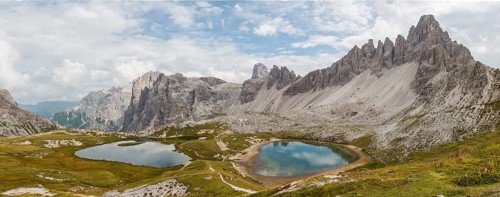 Lago dei Piani at the Drei Zinnen hut