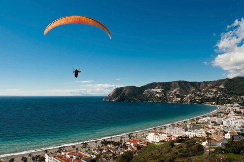 Paragliding on the Costa Tropical Coast