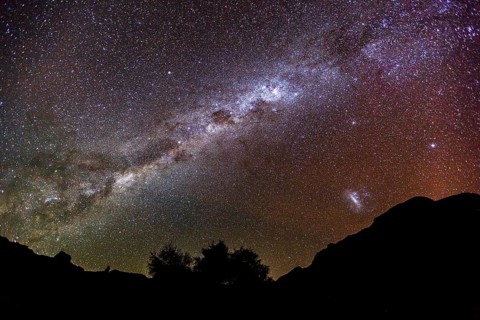Milky Way above Fish River Canyon