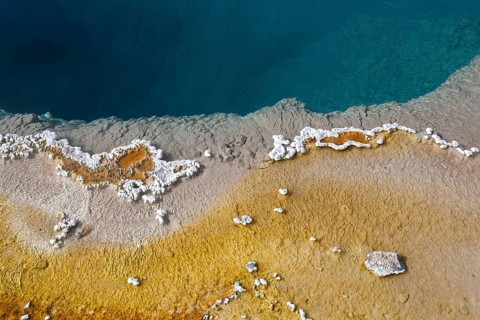 Mineral deposits at Blackpool
