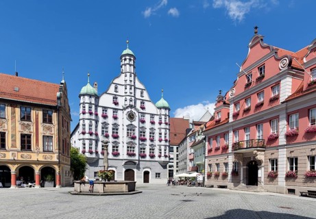 Memmingen town hall from 1589