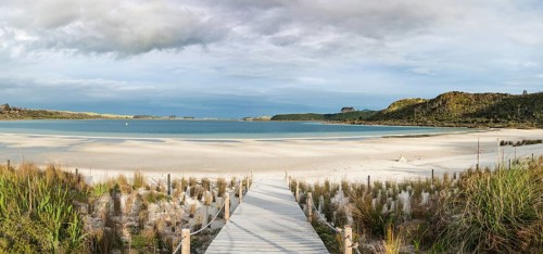 Boardwalk to beach