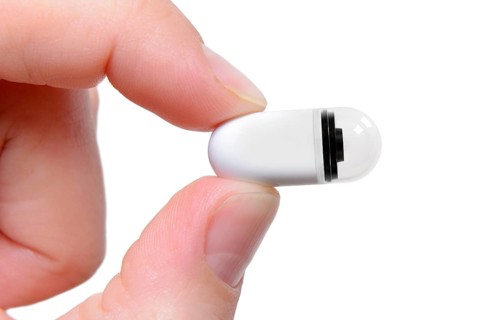 Capsule endoscopy camera