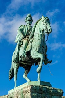 Equestrian statue