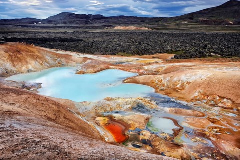 Krafla volcanic area