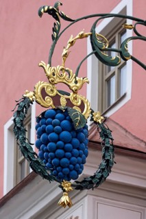 Hanging shop sign