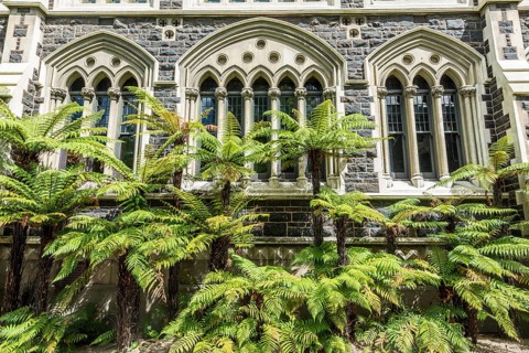 Old neo-Gothic main building