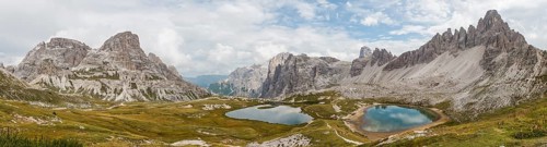 Lago dei Piani at the Drei Zinnen hut
