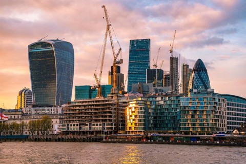 Skyline of the City of London