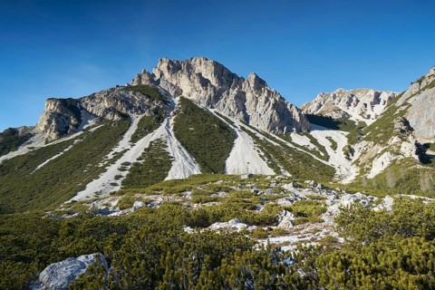 Eisengabelspitze in the Fanes