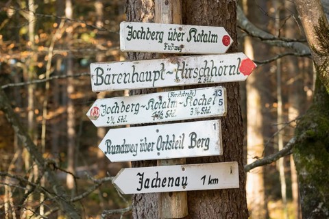 Signposts for trails