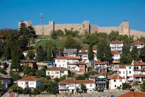 Fortress with the city of Ohrid