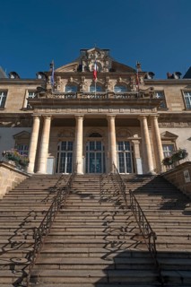 Staircase to town hall