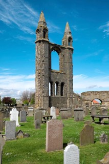 Cemetery and ruins of St Andrews Cathedral