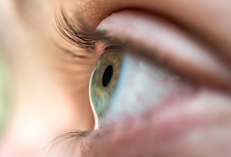 Eye of a woman