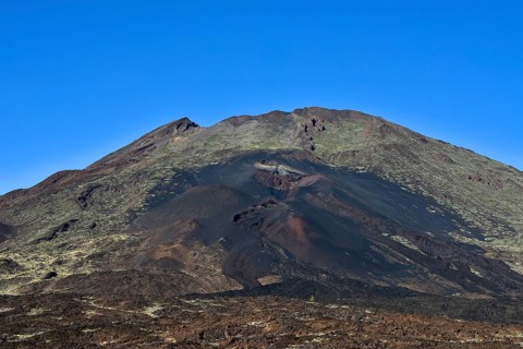 Black lava on Pico Viejo
