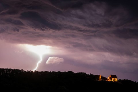 Thunderstorm over Mindelburg