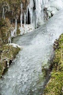 Frozen Myra Falls