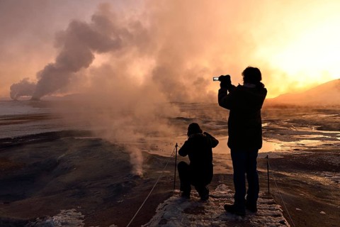 Steaming Solfatars