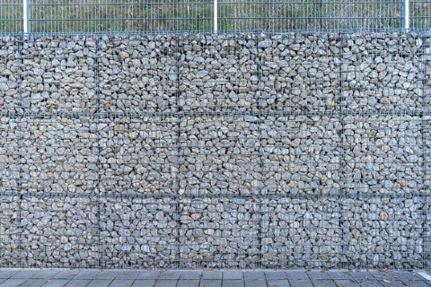 Gabion wall