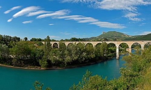 Viaduct over Le Buech River