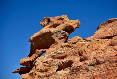 Rock formation El Puerco