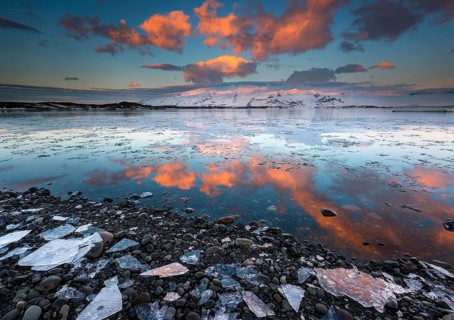Glacier lake Jokulsarlon
