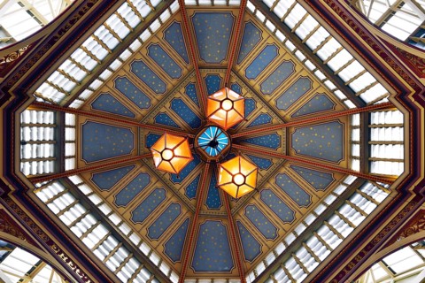 Victorian glass roof