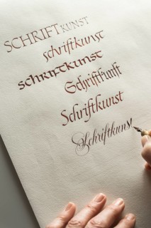 Calligraphy studio