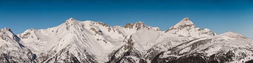 Alps in winter