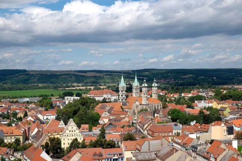 Cityscape with Cathedral of St. Peter and St. Paul