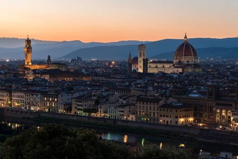 Panoramic view from Piazzale Michelangelo