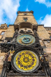 Astronomical clock on Town Hall Tower