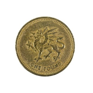 British one pound coin