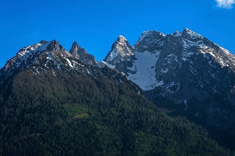 Mountain massif Hochkalter