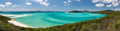 View of a sandy Beach