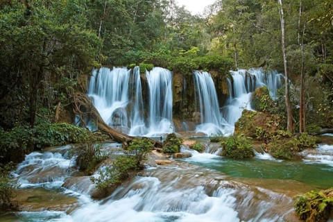 Cascada S' Ek Waterfall