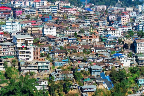 Sea of houses