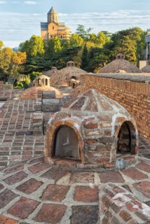 Sulphur bath cupola and Metheki Church