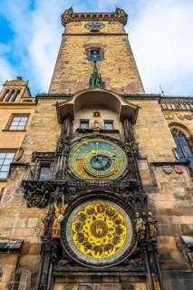 Astronomical clock on Town Hall Tower