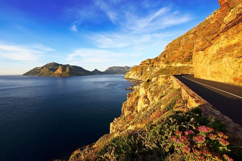 Coastal road Chapman's Peak Drive