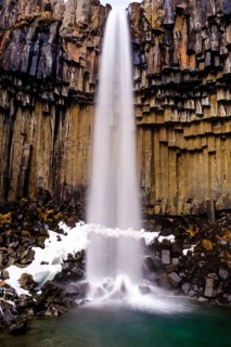 Svartifoss Waterfall