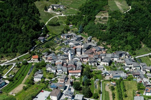 Mountain village Selva